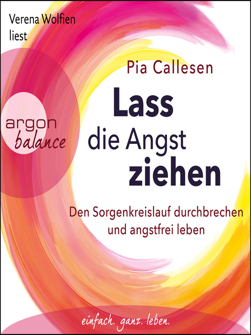 Title details for Lass die Angst ziehen by Pia Callesen - Wait list